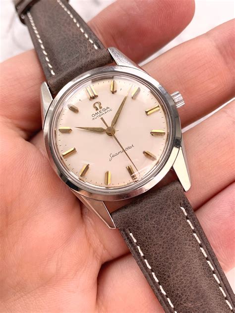 vintage mens omega seamaster wrist watch|vintage omega seamaster price guide.